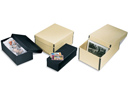 TrueCore CardFile Box, Black, 5 x 6 x 11