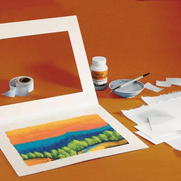 Museum Mounting Kit (Wheat Starch, Mulberry Paper, Linen Tape, Blotter & Polyester Sheet)