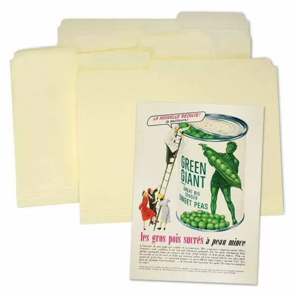 Archival File Folders, Letter Size