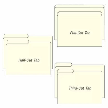 Archival File Folders, Letter Size