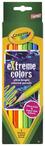 Extreme Colors Colored Pencil Set