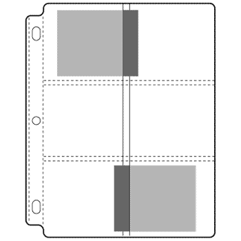 EZ2C? POLY PHOTO PAGES, STANDARD - HOLDS 12- 3-1/2